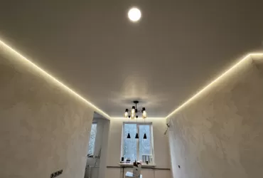 Монтаж потолка от компании natyaznoy potolok